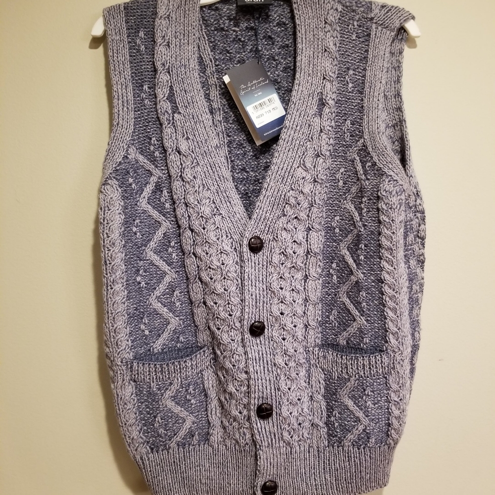 Aran Vest